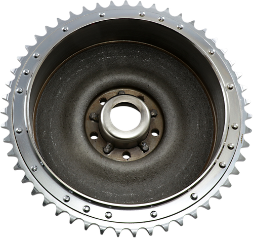 DRAG SPECIALTIES - DS-325390 - Brake Drum with Sprocket - 63-66