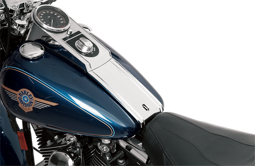 DRAG SPECIALTIES - DS-373615 - Dash Panel - Chrome - Harley-Davidson - Softail/Wide Glide