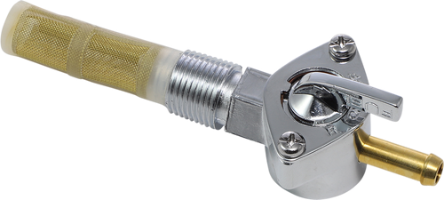 DRAG SPECIALTIES - DS-390216 - Late-Style Fuel Petcock - Straight - 3/8" NPT