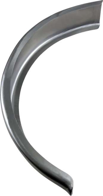 DRAG SPECIALTIES - DS-393500 - Steel Fender - Rear - 6"
