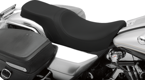 DRAG SPECIALTIES SEATS - 0801-0614 - Predator 2-Up Seat - Smooth - FLHR '94-'96