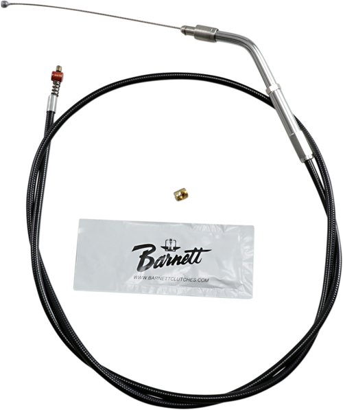 BARNETT - 101304000606 - Black Vinyl Idle Cable - +6" Size - 38" Length