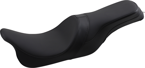 DRAG SPECIALTIES SEATS - 0801-1264 - Forward Positioned Predator 2-Up Seat - Solar Leather - FL '08-'23