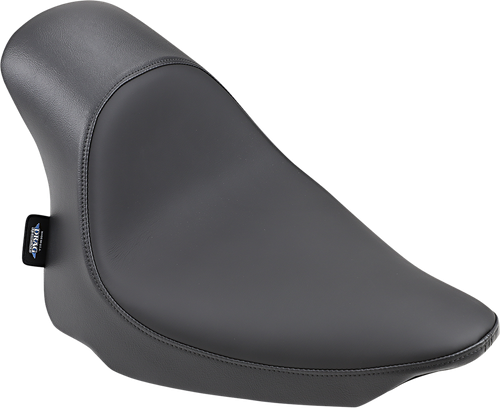 DRAG SPECIALTIES SEATS - 0802-0804 - EZ-Solo Seat - Smooth - Solar-Reflective Leather - FLST '00-'17