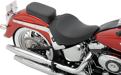 DRAG SPECIALTIES SEATS - 0802-0806 - Solo Seat - Smooth - Backrest - FLST '00-'17