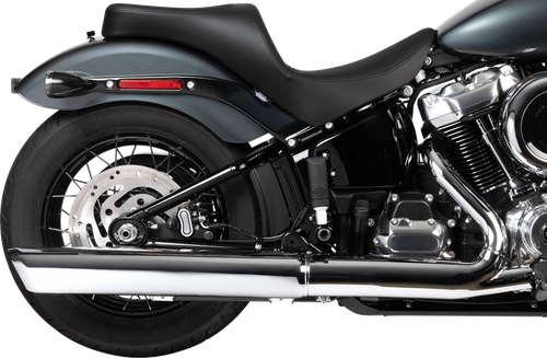 DRAG SPECIALTIES SEATS - 0802-1690 - Freedom Seat - Solar Leather - Smooth - FL/FX '18-'25