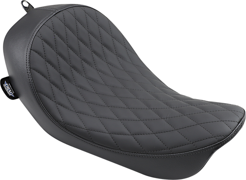 DRAG SPECIALTIES SEATS - 0803-0547 - Low Solo Seat - Diamond Stitch - FXD/FLD '06-'17