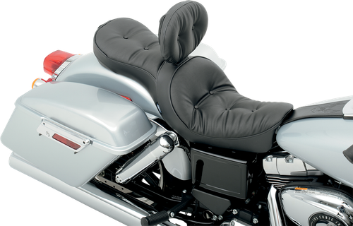 DRAG SPECIALTIES SEATS - 0822-0189 - EZ Glide II Backrest - Large - Vinyl - Pillow
