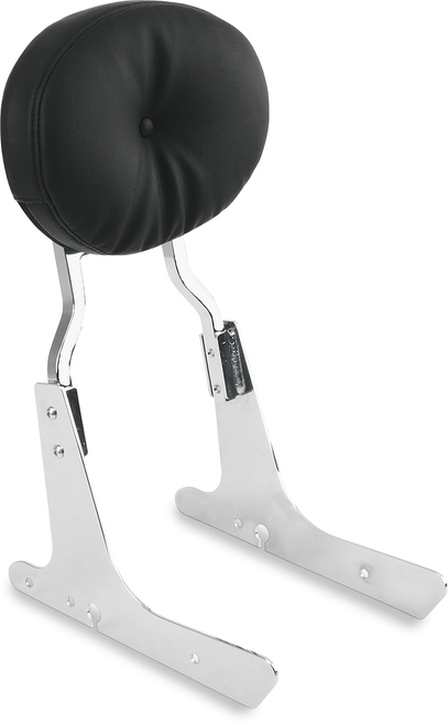 DRAG SPECIALTIES SEATS - 0822-0344 - Pillow Oval Sissy Bar Pad - Black