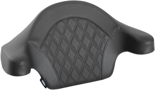 DRAG SPECIALTIES SEATS - 0822-0356 - Tourpak Pad - Double Diamond Stitched - FLHR/S '14-'25