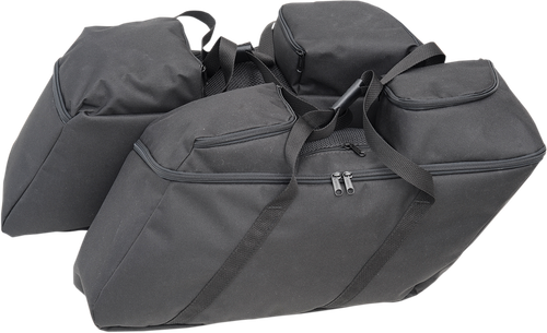 DRAG SPECIALTIES SEATS - 3501-0942 - Saddlebag Liners - Black - FL '14-'22