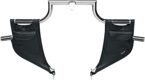 DRAG SPECIALTIES SEATS - 3550-0012 - Plain Lower - Black - FL