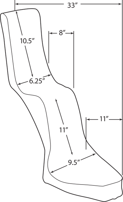 DRAG SPECIALTIES SEATS - DS-907200 - King/Queen Seat - Diamond - Rigid