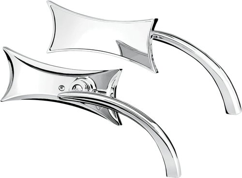 ARLEN NESS - 13-416 - Mirror - Micro - Four-Point - Side View - Rectangle - Chrome - Left