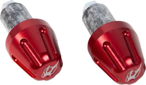 DRIVEN RACING - DBEWRD - V.1 Handlebar End Weight - Red