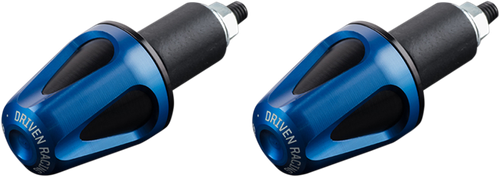 DRIVEN RACING - DXB-BL - D-Axis Handlebar End - Blue/Black
