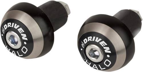 DRIVEN RACING - DHBEW-BK - Halo Handlebar End - Black