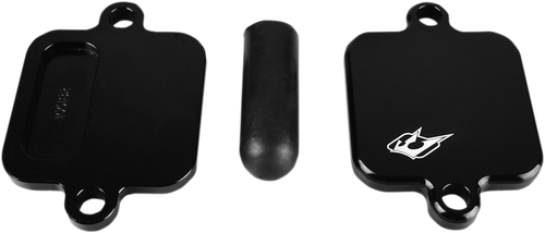 DRIVEN RACING - DSBLOCK-2 - Block Off Plate - Kawasaki | Yamaha