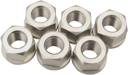 DRIVEN RACING - DSNSL - Sprocket Nuts - Sport Bike - Silver - M10 x 1.25