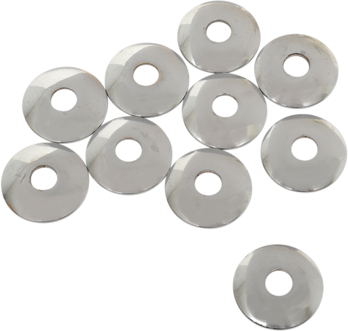 EASTERN MOTORCYCLE PARTS - K-2-937 - Cup Washers - Chrome - 0.37" ID