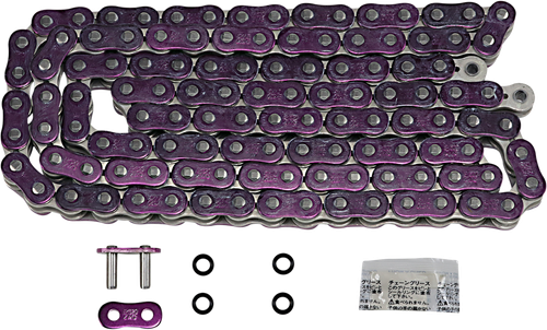 EK - 520ZVX3-120AP - 520 ZVX3 - Sportbike Chain - 120 Links - Purple