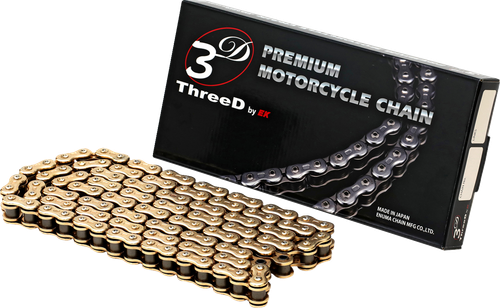EK - 525L3D-120G - 525 L3D - Drive Chain - 120 Links - Gold