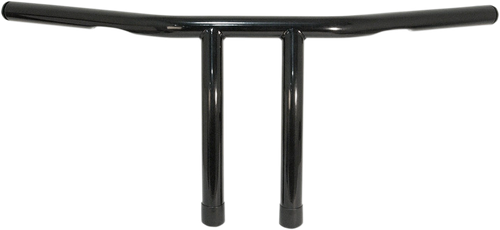 EMGO - 07-93422B - 1" T-Bar Handlebar - 8" - Dimpled - Black