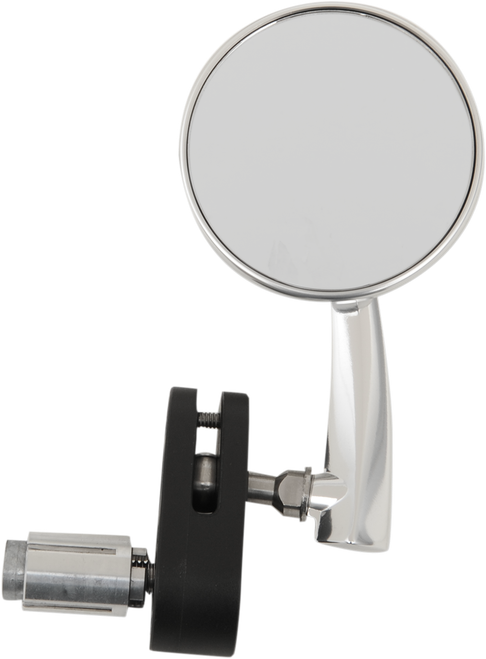 EMGO - 20-34043 - Mirror - Side View - Round - Polished - Right