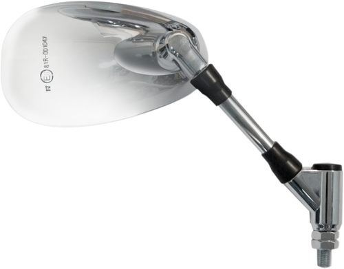 EMGO - 20-34921 - Mirror - Side View - Oval - Chrome - Right