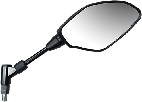 EMGO - 20-34931 - Mirror - Side View - Polygon - Black - Right