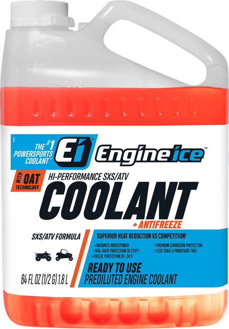 ENGINE ICE - 12556 - Premixed Coolant - SXS/ATV/UTV - 64 US fl oz.