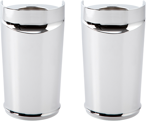 ARLEN NESS - 20-036 - Fork Boot Cover - Chrome - Smooth
