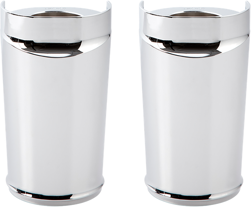 ARLEN NESS - 20-036 - Fork Boot Cover - Chrome - Smooth