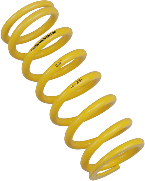 FACTORY CONNECTION - ALL-0051 - Shock Spring - Rear - Spring Rate 286 lb/in