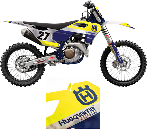 FACTORY EFFEX - 27-51602 - Candy Chrome Series Trim Graphics Kit - Husqvarna