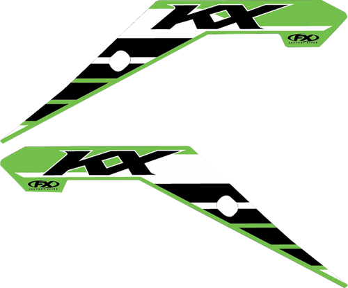 FACTORY EFFEX - 28-05132 - Graphic Kit - Tank/Shroud - '25 OEM - Kawasaki - KX 250F/450F
