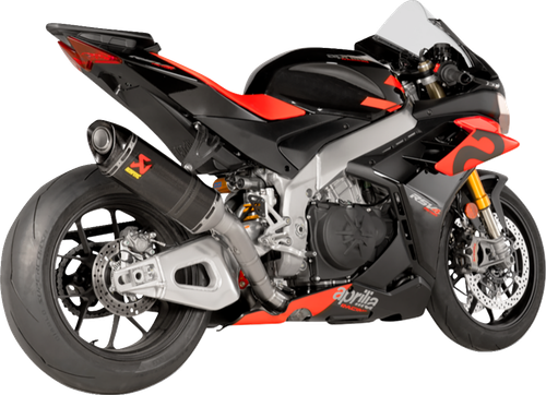 AKRAPOVIC - S-A10E9-RC - Evolution Line Exhaust System - Titanium/Carbon Fiber - RSV4