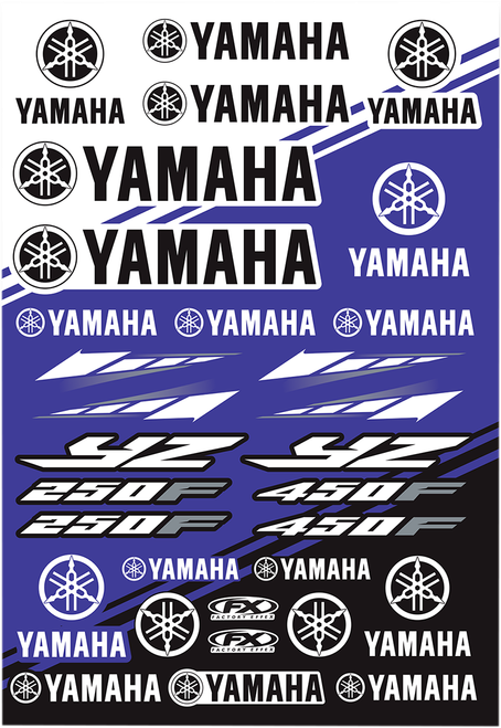 FACTORY EFFEX - 22-68230 - Decal Kit - Yamaha YZ
