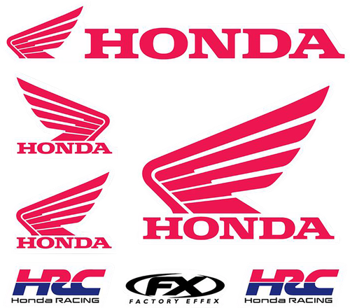 FACTORY EFFEX - 28-82300 - Jersey Iron-On Kit - Honda