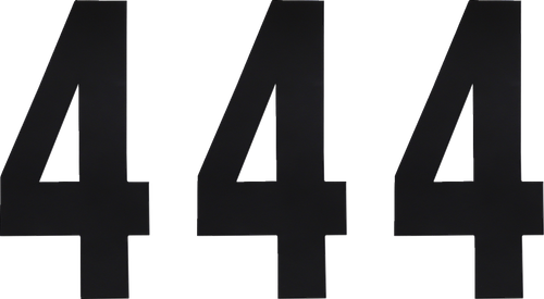 FACTORY EFFEX - 02-4454 - FX Number 4 - Black - 6"