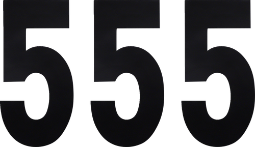 FACTORY EFFEX - 02-4455 - FX Number 5 - Black - 6"