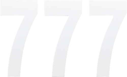 FACTORY EFFEX - 02-4467 - FX Number 7 - White - 6"