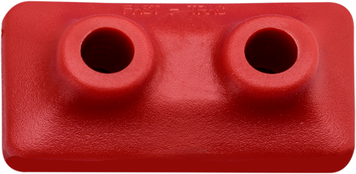 FAST-TRAC - 515-48 - Extra Large Backer Plates - Red - Twin - 48 Pack
