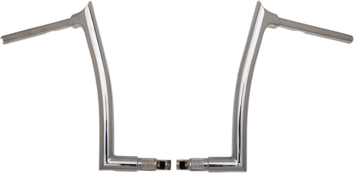 FAT BAGGERS INC. - 806014 - 1-1/2" EZ Install Pointed Top Handlebar - 14" - Chrome