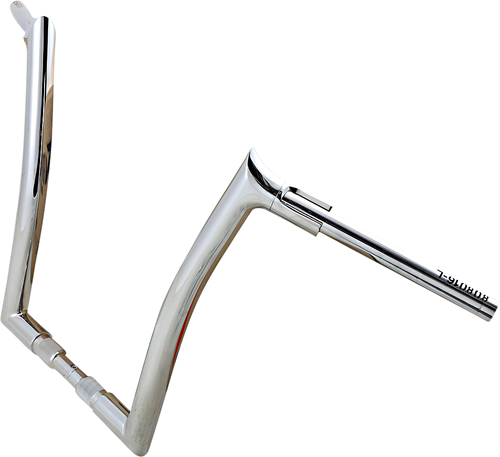 FAT BAGGERS INC. - 808016 - 1-1/2" EZ Install Pointed Top Handlebar - 16" - Chrome