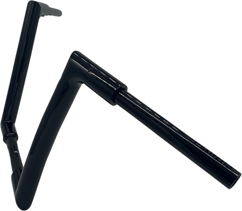 FAT BAGGERS INC. - 607012-B - 1-1/2" EZ Install Flat Top Handlebar - 12" - Black