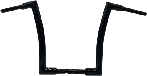 FAT BAGGERS INC. - 607014-B - 1-1/2" EZ Install Flat Top Handlebar - 14" - Black