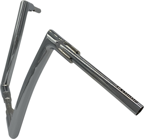FAT BAGGERS INC. - 608014 - 1-1/2" EZ Install Flat Top Handlebar - 14" - Chrome