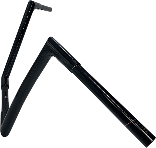 FAT BAGGERS INC. - 706014-B - 1-1/4" EZ Install Flat Top Handlebar - 14" - Black