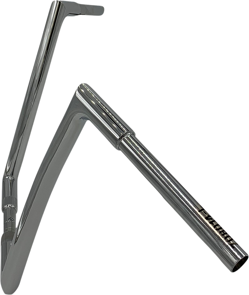 FAT BAGGERS INC. - 708014 - 1-1/4" EZ Install Flat Top Handlebar - 14" - Chrome